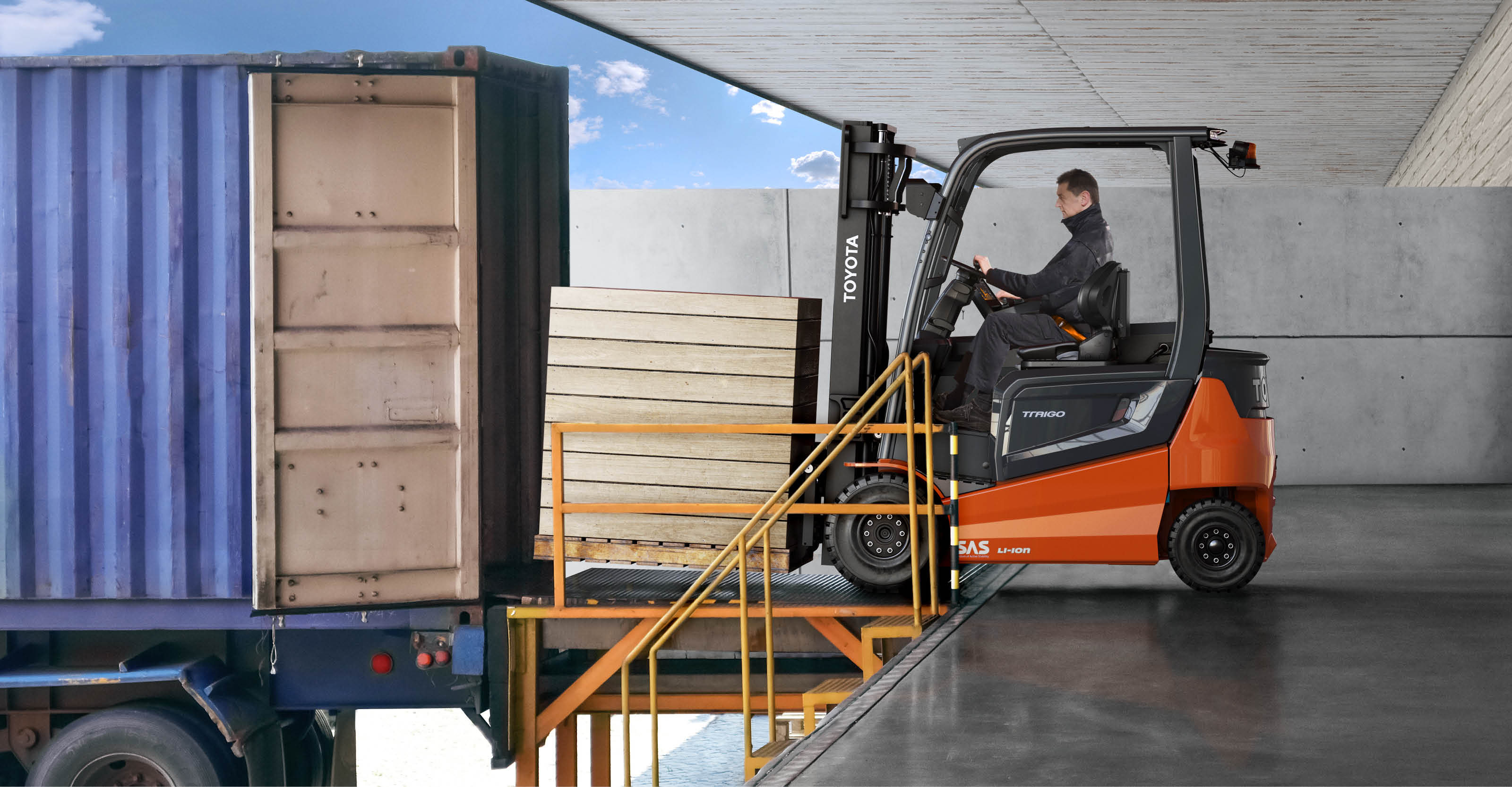 Wat is de vrije hefhoogte van een heftruck?